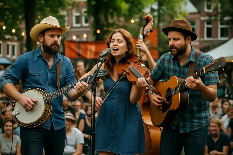 Bluegrass aan de maas: rotterdam bruist van roots en snaarklanken tijdens het festival