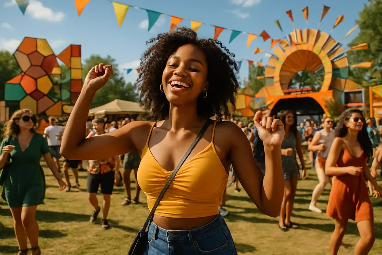 Dans mee met Ayo festival: zonnige beats, creatieve stages en smaken die je bijblijven