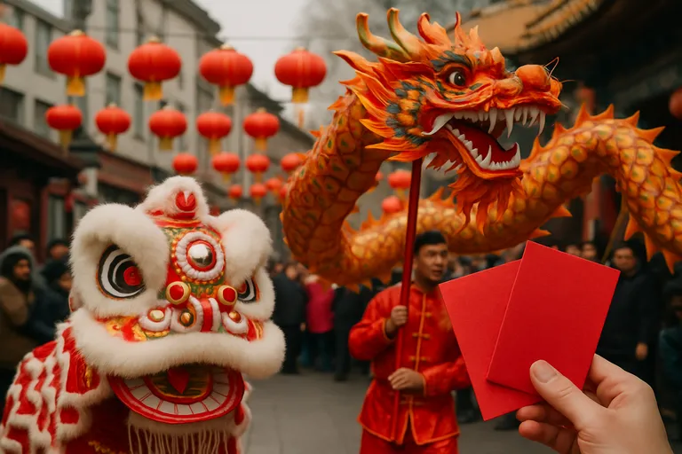 De magie van chinees nieuwjaar: lentefeest vol tradities, rode enveloppen en drakendansen