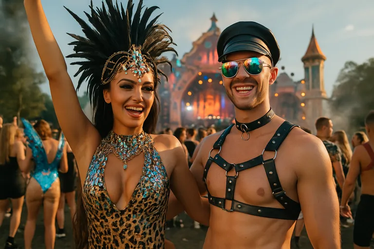 De magie van Crazyland festival: outfits die schitteren, beats die je meenemen