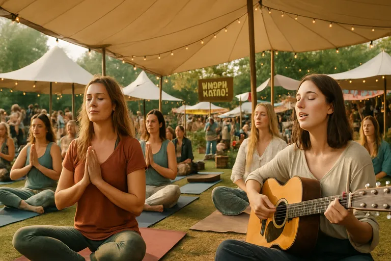 De magie van het Happinez festival: yoga, muziek en mindful inspiratie voor rust en verbinding