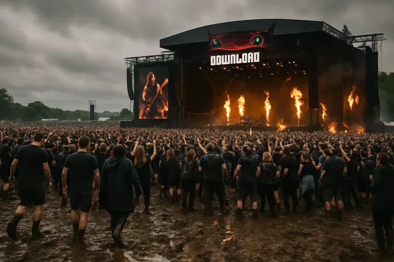Download festival in donington: waar modder, riffs en saamhorigheid een onvergetelijk rockweekend vormen
