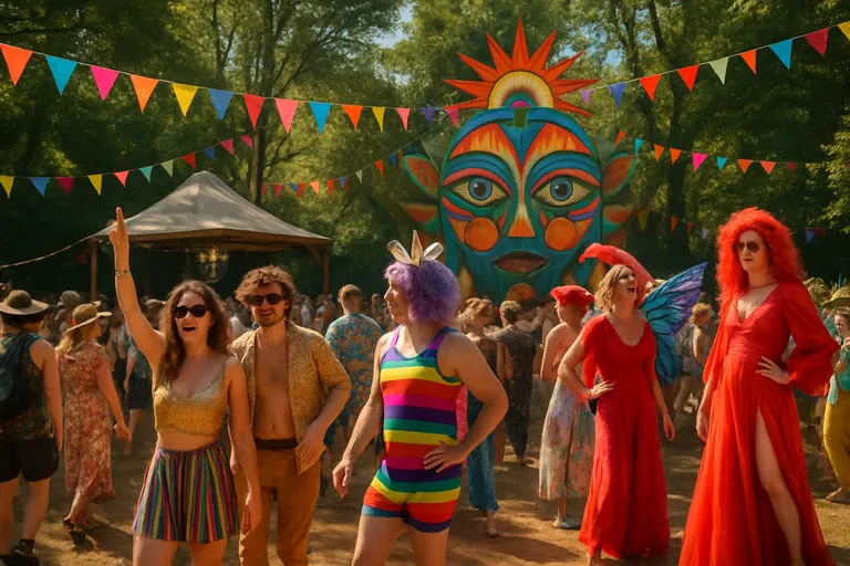 Georgies festival: waar muziek, kunst en vrijheid samen een magische wereld vormen