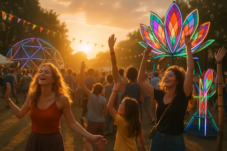 Laat je meevoeren door ritme, kunst en verbinding op het festival dat pure vreugde ademt