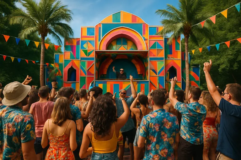 Line-up, stages en muziekstijlen