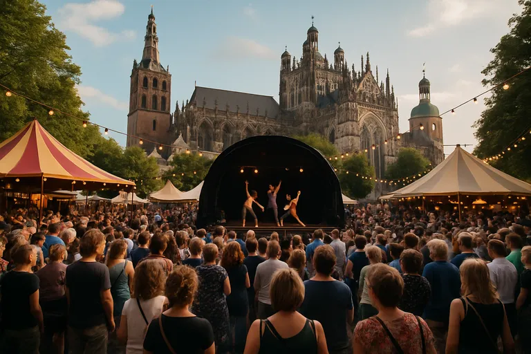 Ontdek het stadsfestival van den bosch: theater, dans en muziek langs de bossche boulevard