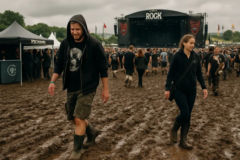 Praktisch op het terrein