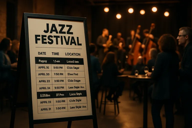 Programma, data en locatie