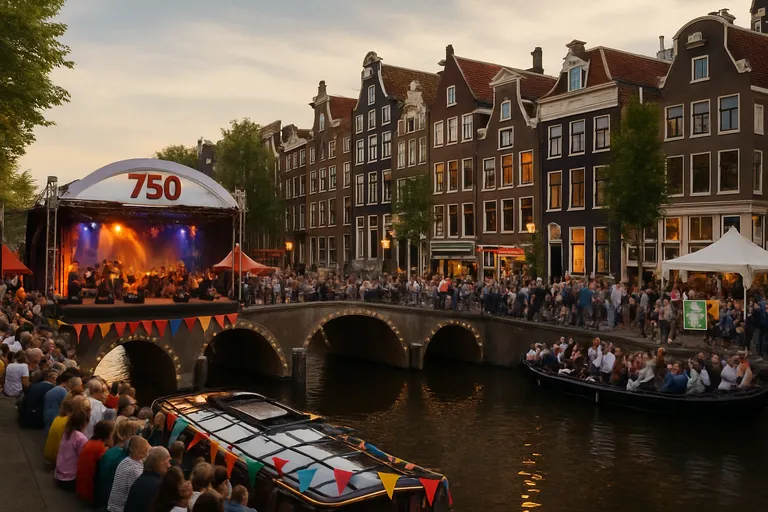 Programma en hoogtepunten van het amsterdam 750 jaar festival