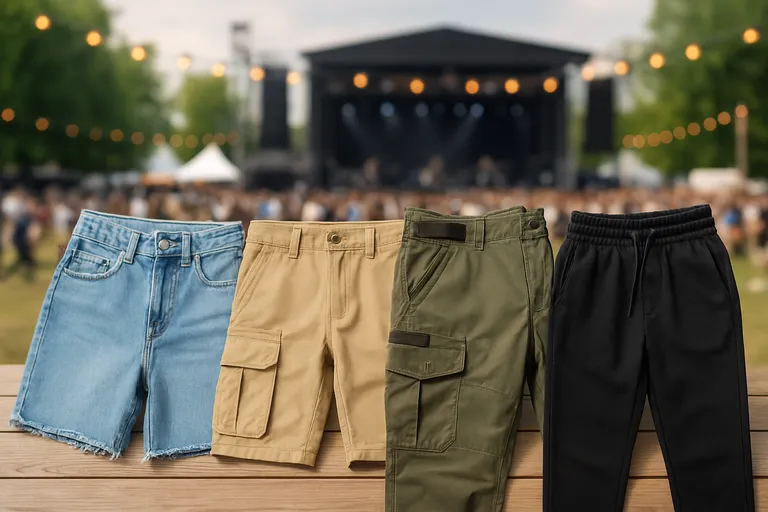 Soorten festivalbroeken