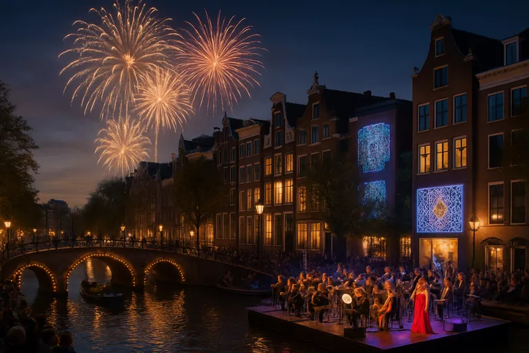Van grachten tot galerijen: amsterdam viert een sprankelend jubileumfestival vol cultuur en muziek