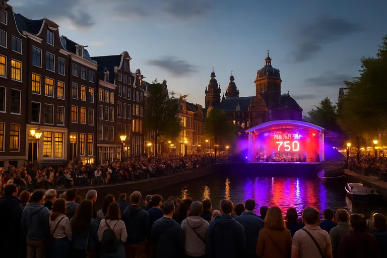 Wat is het amsterdam 750 jaar festival