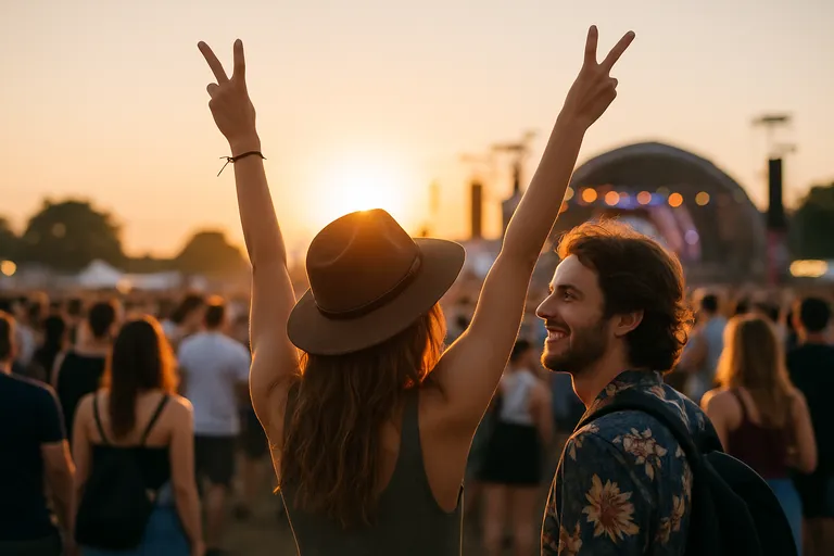 Wat wordt bedoeld met "festival porn"