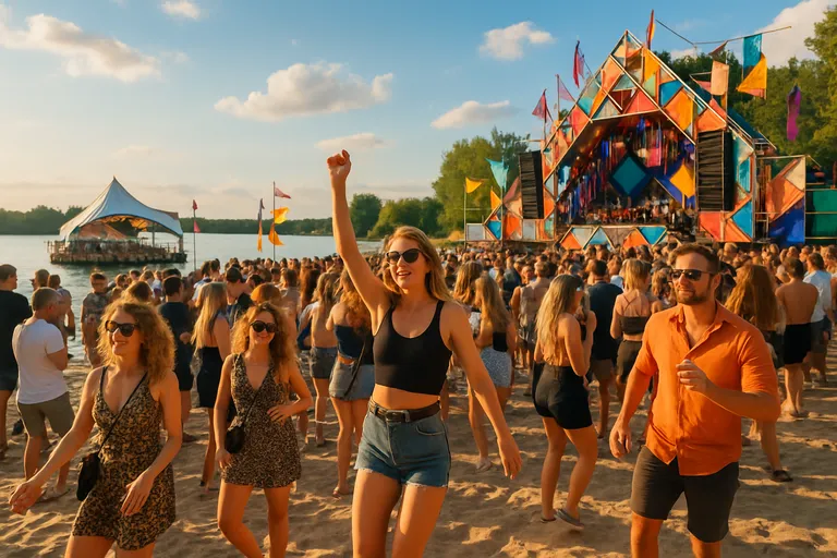 Zon, zand en beats: het ultieme strandfestival beleef je aan het water van Aquabest